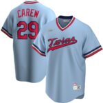 Rod Carew Minnesota Twins Nike Road Cooperstown Collection Player Jersey - Light Blue - 49Native