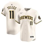Rowdy Tellez Milwaukee Brewers Nike Home Limited Player Jersey - Cream - 49Native