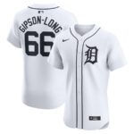 Sawyer Gipson-Long Detroit Tigers Nike Home Elite Player Jersey - White - 49Native