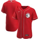 Cincinnati Reds Nike Alternate Team Logo Jersey - Scarlet - 49Native