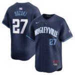 Seiya Suzuki Chicago Cubs Nike City Connect Limited Player Jersey - Navy - 49Native