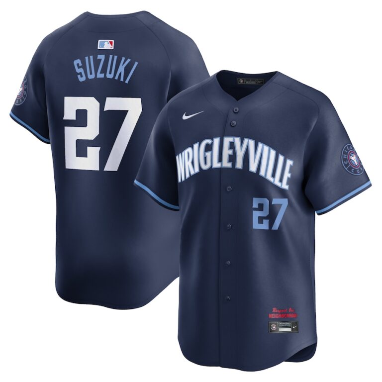 Seiya Suzuki Chicago Cubs Nike City Connect Limited Player Jersey ...