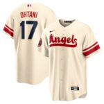 Shohei Ohtani Los Angeles Angels Nike City Connect Replica Player Jersey - Cream - 49Native