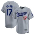 Shohei Ohtani Los Angeles Dodgers Nike Away Limited Player Jersey - Gray - 49Native