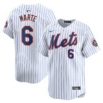 Starling Marte New York Mets Nike Home Limited Player Jersey - White - 49Native