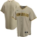 San Diego Padres Nike Alternate Replica Team Jersey - Tan - 49Native