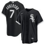 Tim Anderson Chicago White Sox Nike Alternate Replica Player Jersey - Black - 49Native