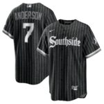 Tim Anderson Chicago White Sox Nike City Connect Replica Player Jersey - Black - 49Native