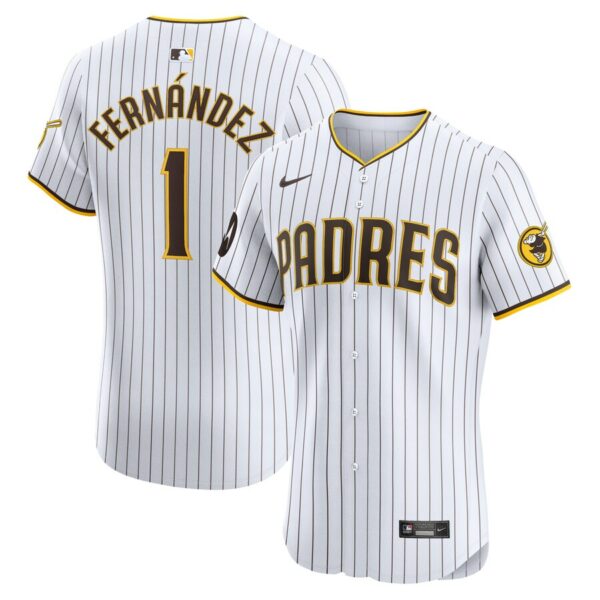 Tony Fernández San Diego Padres Nike Home Elite Player Jersey - White - 49Native