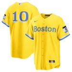 Trevor Story Boston Red Sox Nike City Connect Replica Player Jersey - Gold - 49Native
