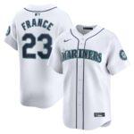 Ty France Seattle Mariners Nike Home Limited Player Jersey - White - 49Native