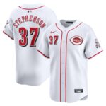 Tyler Stephenson Cincinnati Reds Nike Home Limited Player Jersey - White - 49Native