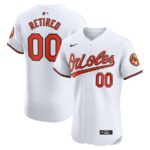 Baltimore Orioles Nike Home Elite Pick-A-Player Retired Roster Jersey - White - 49Native