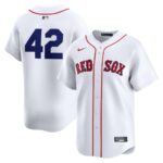 Boston Red Sox Nike 2024 Jackie Robinson Day Home Limited Jersey - White - 49Native