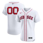Boston Red Sox Nike Home Elite Custom Jersey - White - 49Native