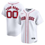 Boston Red Sox Nike Home Limited Custom Jersey - White - 49Native