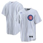 Chicago Cubs Nike Home Blank Replica Jersey - White - 49Native