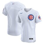Chicago Cubs Nike Home Elite Jersey - White - 49Native