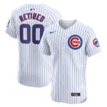 Chicago Cubs Nike Home Elite Pick-A-Player Retired Roster Jersey - White - 49Native
