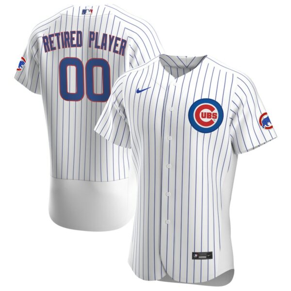 Chicago Cubs Nike Home Pick-A-Player Retired Roster Jersey - White - 49Native