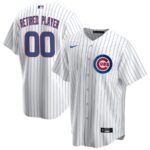 Chicago Cubs Nike Home Pick-A-Player Retired Roster Replica Jersey - White - 49Native