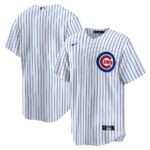 Chicago Cubs Nike Home Replica Team Jersey - White - 49Native
