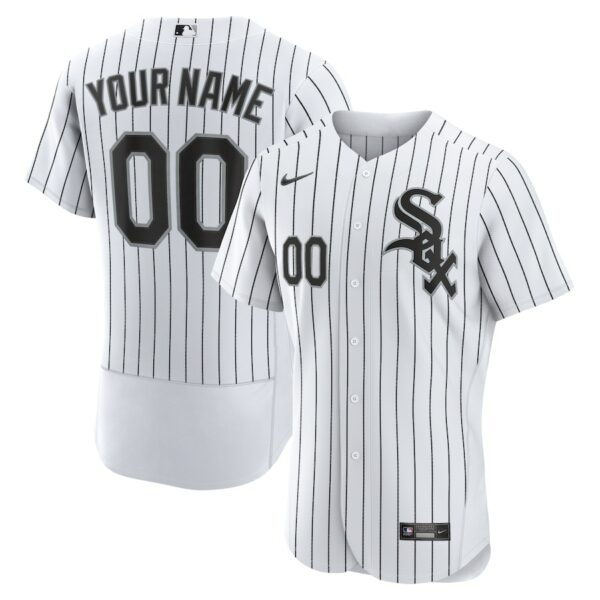 Chicago White Sox Nike Home Custom Jersey - White - 49Native