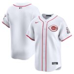 Cincinnati Reds Nike Home Limited Jersey - White - 49Native