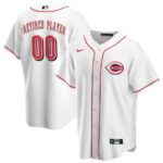 Cincinnati Reds Nike Home Pick-A-Player Retired Roster Replica Jersey - White - 49Native