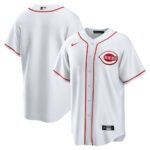 Cincinnati Reds Nike Home Replica Team Jersey - White - 49Native