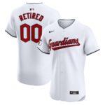 Cleveland Guardians Nike Home Elite Pick-A-Player Retired Roster Jersey - White - 49Native