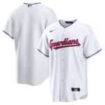 Cleveland Guardians Nike Replica Team Jersey - White - 49Native