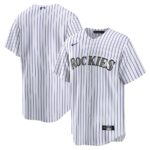 Colorado Rockies Nike Home Replica Team Jersey - White - 49Native