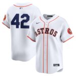 Houston Astros Nike 2024 Jackie Robinson Day Home Limited Jersey - White - 49Native