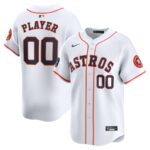 Houston Astros Nike 2024 MLB World Tour Mexico City Series Home Limited Pick-A-Player Jersey - White - 49Native