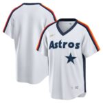 Houston Astros Nike Home Cooperstown Collection Player Jersey - White - 49Native