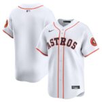 Houston Astros Nike Home Limited Jersey - White - 49Native