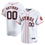 Houston Astros Nike Home Limited Pick-A-Player Retired Roster Jersey - White - 49Native