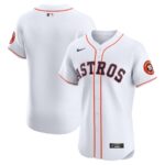 Houston Astros Nike Home Vapor Premier Elite Patch Jersey - White - 49Native