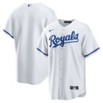 Kansas City Royals Nike Home Blank Replica Jersey - White - 49Native