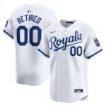 Kansas City Royals Nike Home Limited Pick-A-Player Retired Roster Jersey - White - 49Native