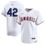 Los Angeles Angels Nike 2024 Jackie Robinson Day Home Limited Jersey - White - 49Native