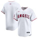 Los Angeles Angels Nike Home Limited Jersey - White - 49Native