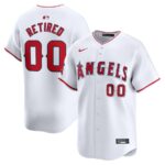 Los Angeles Angels Nike Home Limited Pick-A-Player Retired Roster Jersey - White - 49Native