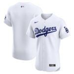Los Angeles Dodgers Nike Home Elite Jersey - White - 49Native