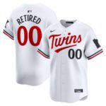 Minnesota Twins Nike Home Limited Pick-A-Player Retired Roster Jersey - White - 49Native