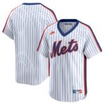 New York Mets Nike Cooperstown Collection Limited Jersey - White - 49Native