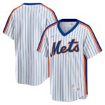 New York Mets Nike Home Cooperstown Collection Team Jersey - White - 49Native