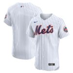 New York Mets Nike Home Elite Jersey - White - 49Native