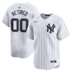 New York Yankees Nike Home Limited Pick-A-Player Retired Roster Jersey - White - 49Native